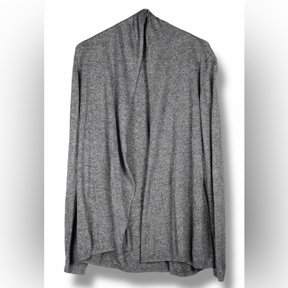 Express Heather Gray Open-Front Cardigan Sweater – Women’s Size L - Picture 8 of 15